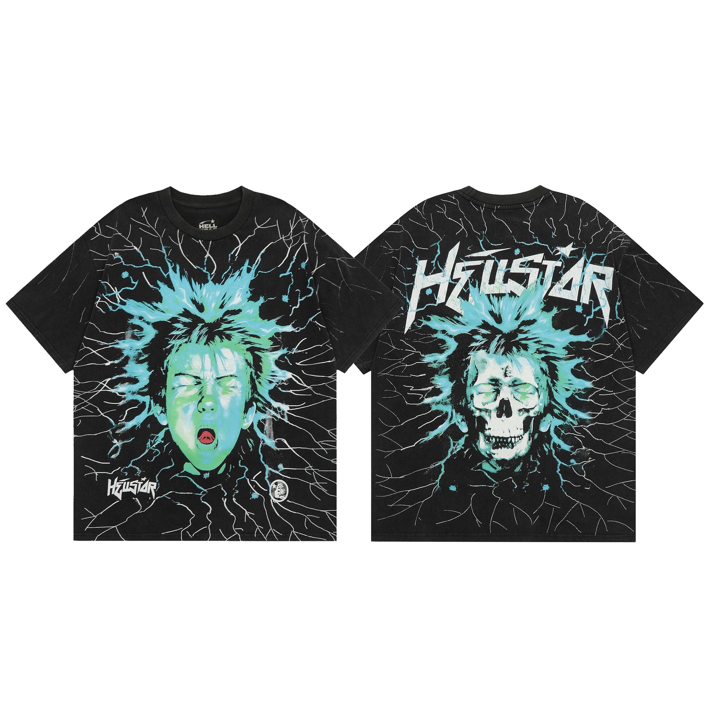 Hellstar 2024 새로운 패션 티셔츠 GS-8273