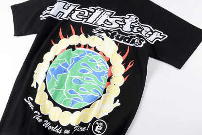 Hellstar 2023 새로운 패션 티셔츠
