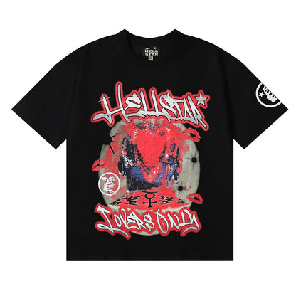 Hellstar 2024 새로운 패션 티셔츠