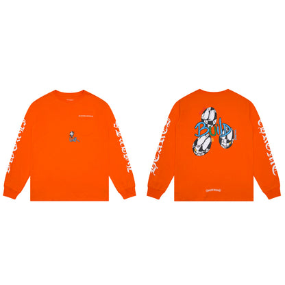 Chrome Hearts Men's Long-Sleeve T-shirt Sweatshirt K8012